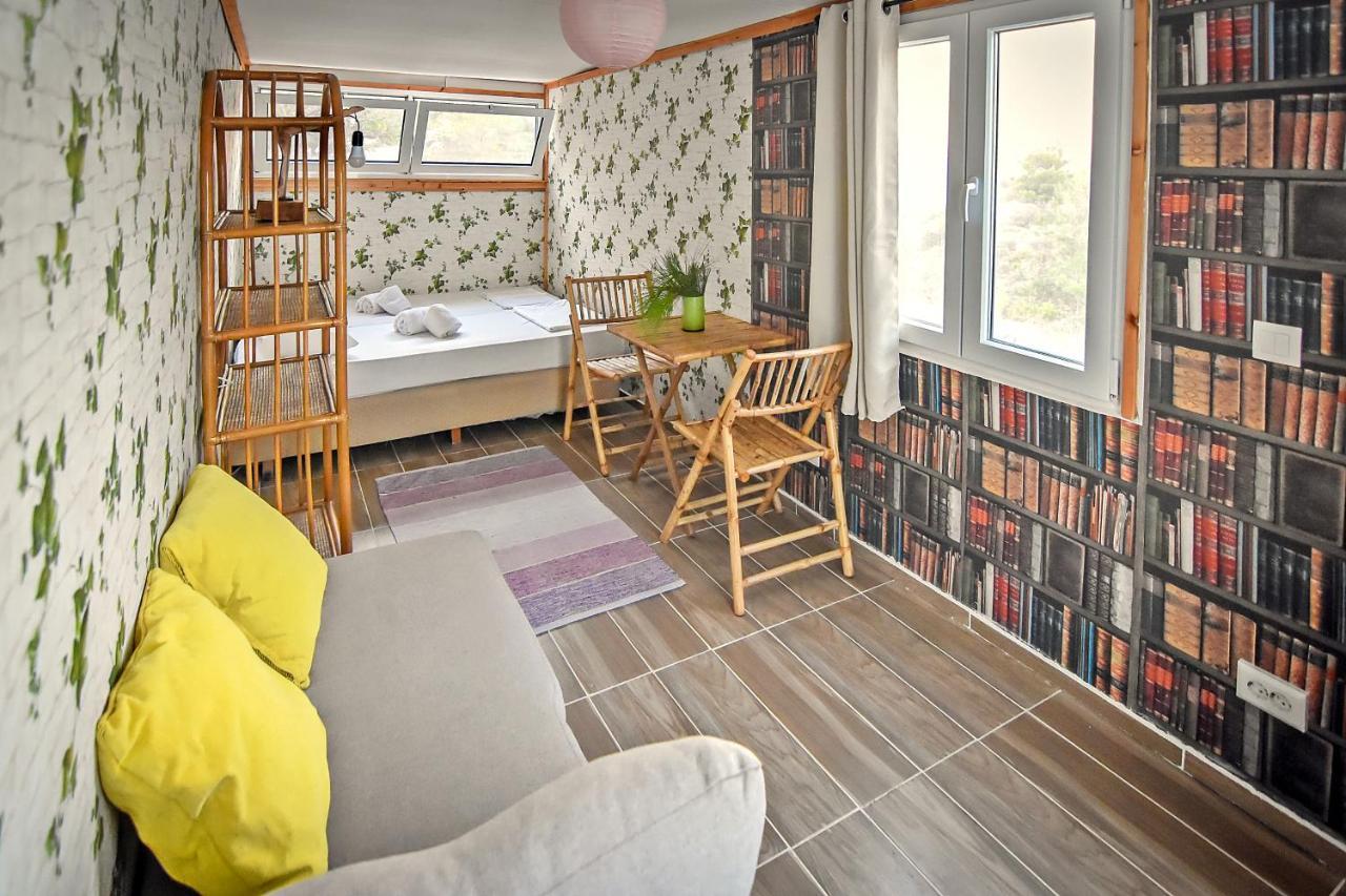 Drolma Ling Nature Cabins Theológos Exteriér fotografie