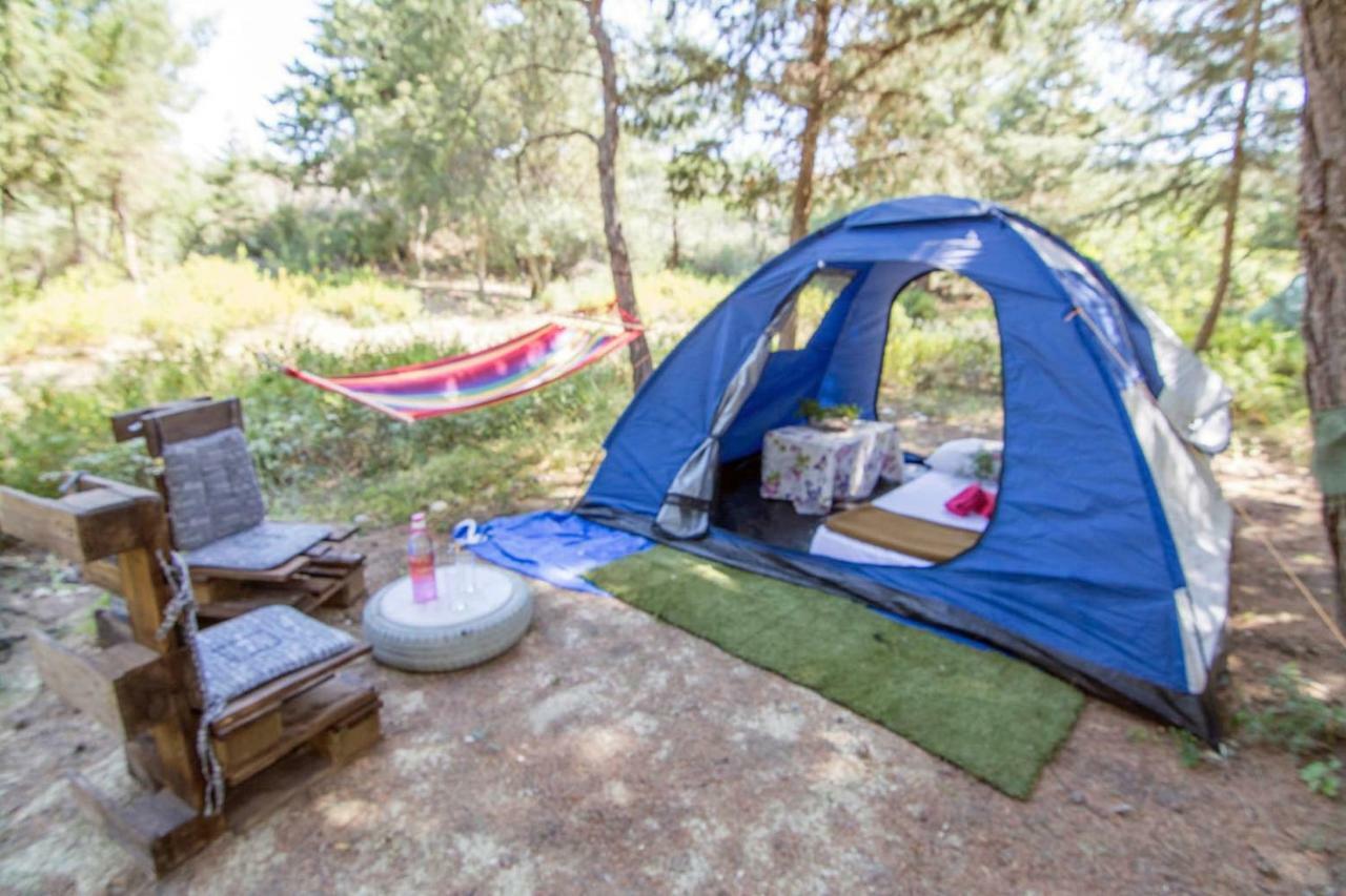Drolma Ling Nature Cabins Theológos Exteriér fotografie