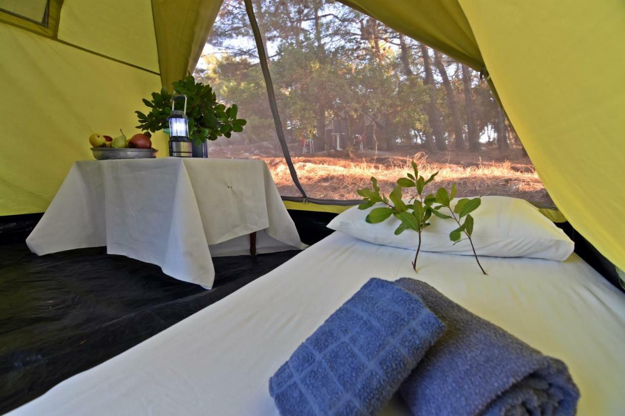 Drolma Ling Nature Cabins Theológos Exteriér fotografie