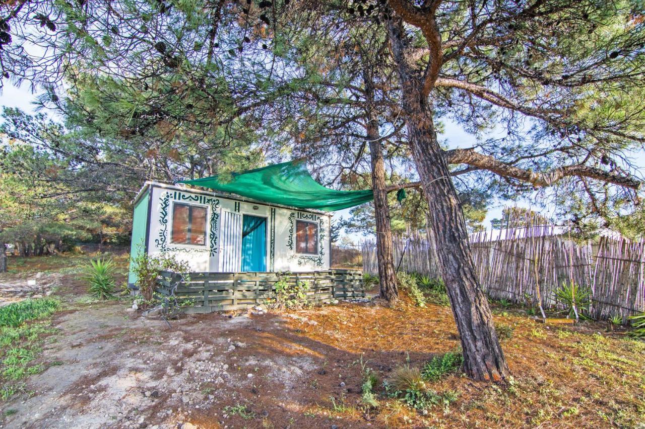 Drolma Ling Nature Cabins Theológos Exteriér fotografie