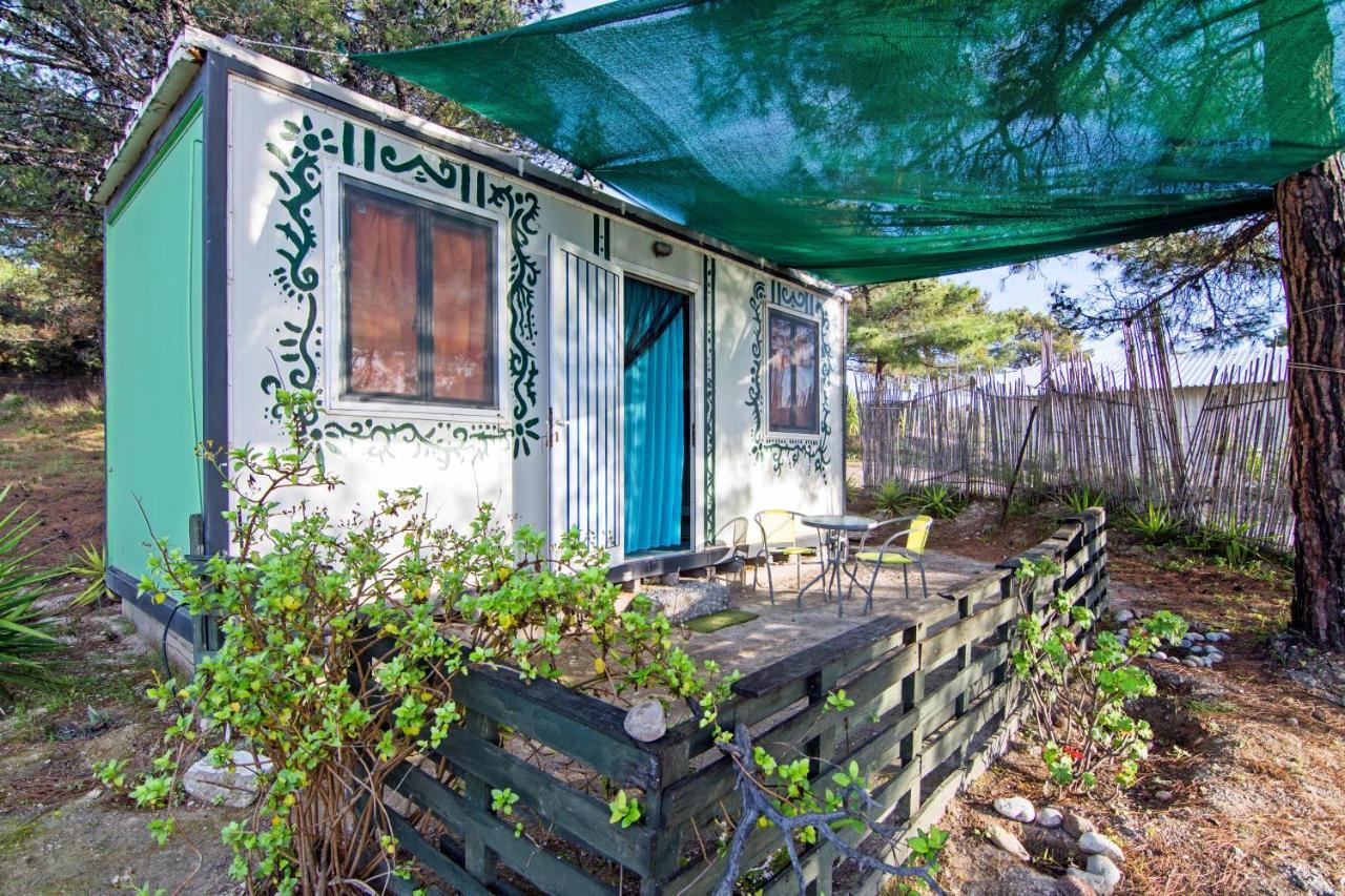 Drolma Ling Nature Cabins Theológos Exteriér fotografie